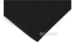 Gummi A9506 in flacher Form, 15mm, 0-lagig, 1400x2500mm, 70°ShA, SBR, -10°C/+70°C, schwarz, 